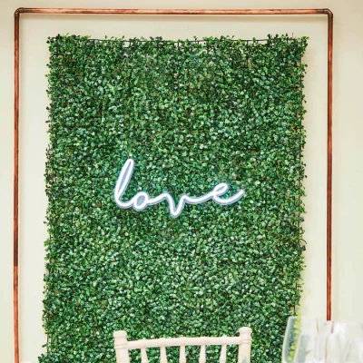 Afbeelding van Backdrop bladeren Botanical Wedding Ginger Ray