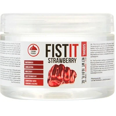Afbeelding van Fist It Glijmiddel Aardbei Extra Dik 500ml