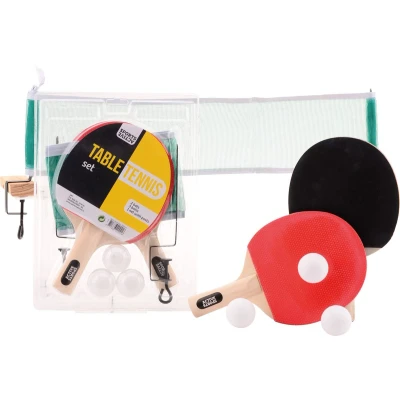Afbeelding van John Toy Tafeltennisset, 3 ballen + net