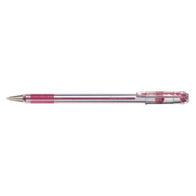 Afbeelding van BALPEN PENTEL BK77 ROOD 0.25MM, 12 stuks
