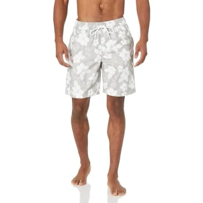 Afbeelding van Amazon Essentials Zwembroek, Grijs Hibisc Print, X Large