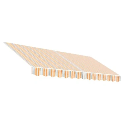 Afbeelding van vidaXL Vervangingsdoek voor luifel gestreept 3,5x2,5 m meerkleurig