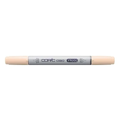 Afbeelding van COPIC Ciao Marker type YR 000, Silk, veelzijdige layout marker, op alcoholbasis, met een medium breedte en brush tip