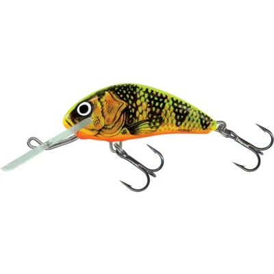 Afbeelding van Salmo Hornet Floating (diepte 2 4.6m) 5cm 7gr Kleur : Gold Fluo Perch