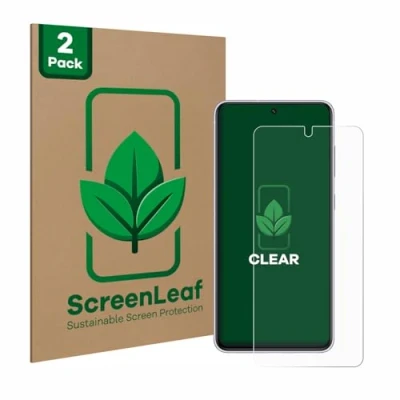 Afbeelding van ScreenLeaf Screenprotector voor Samsung Galaxy S21 FE 5G Duurzame schermbescherming Folie Beschermfolie transparant (2 Stuks)