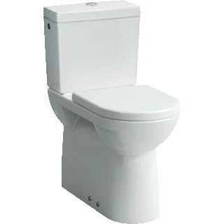 Afbeelding van LAUFEN Pro duoblokpot verhoogd diepspoel PK zonder reservoir wit