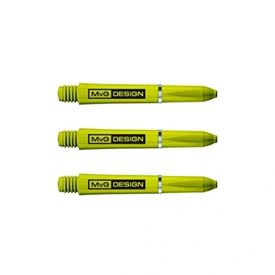 Afbeelding van WINMAU Michael van Gerwen MvG Korte Groen en Zwart 1 set per verpakking (in totaal 3 Dart schachten)