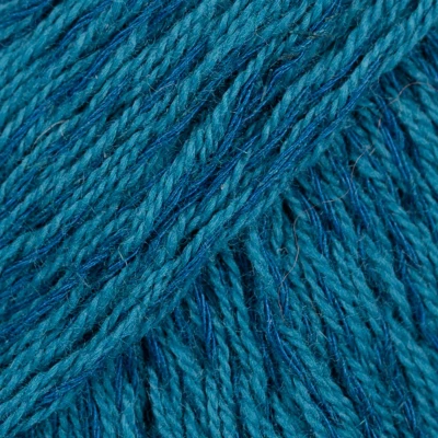 Afbeelding van Breigaren van katoen, viscose en linnen, Drops Belle, DK, licht kamgewicht, 1,8 oz 131 Yards (17 Benzine)
