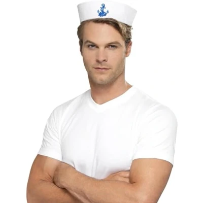 Afbeelding van Dressing Up &amp; Costumes War Army Militair Us Sailor Doughboy Hat