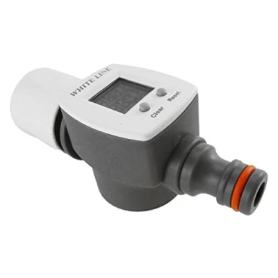 Afbeelding van Digitale watermeter waterteller past op Gardena koppelingen AquaCount Waterverbruik display