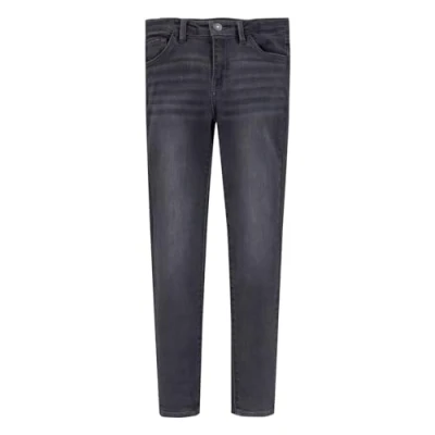 Afbeelding van Levi&#039;S Kids 710 Super Skinny Jeans voor meisjes, 10 16 jaar, Grijs (Baton Red), Jaar