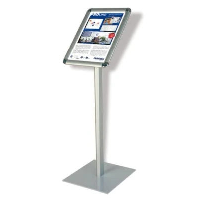 Afbeelding van Franken BS0904 Info Display (voor DIN A3 hoog, aluminium) 28 x 125 cm, transparant