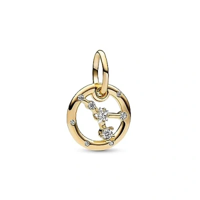 Afbeelding van Pandora 762708C01 Hangbedel Kreeft Zodiac zilver zirconia