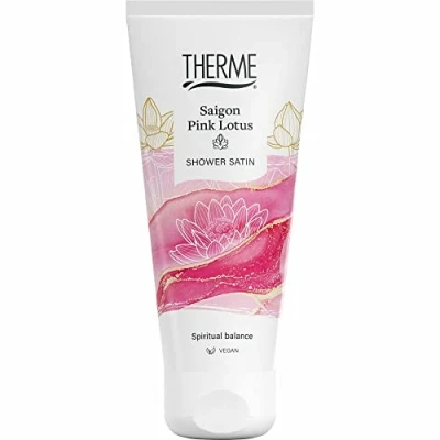 Afbeelding van 6x Therme Shower Satin Saigon Pink Lotus 200 ml