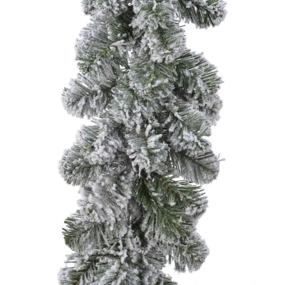 Afbeelding van Everlands Imperial pine Guirlande 25x270cm sneeuw