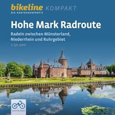 Afbeelding van Hohe Mark Radroute: Radeln zwischen Münsterland, Niederrhein und Ruhrgebiet, 1:50.000, 279 km, GPS Tracks Download, LiveUpdate