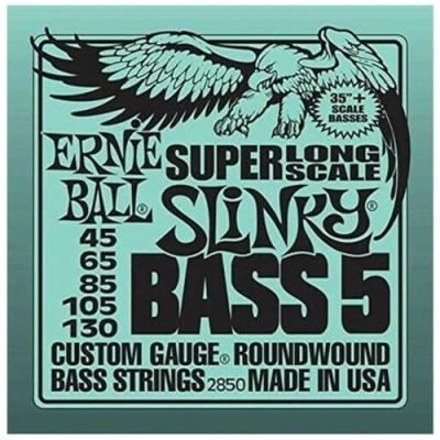 Afbeelding van Ernie Ball 2850 Super Long Scale Slinky Bass 5 String