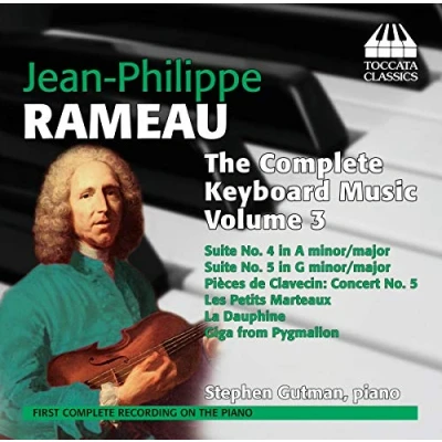 Afbeelding van Stephen Gutman Jean Phillipe Rameau: The Complete Keyboard Music, Volume Three (CD)