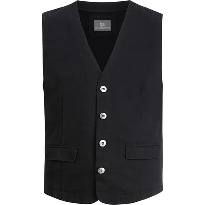 Afbeelding van Jan Vanderstorm gilet TORELL Plus Size donkergrijs
