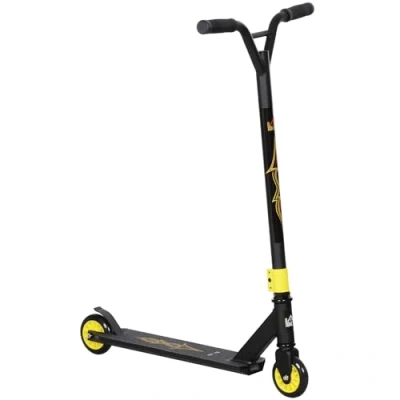 Afbeelding van HOMCOM Stunt Scooter, Funscooter, Stuntscooter mit ABEC 9 Kugellagern, Kickscooter 100 mm Kunstleder Räder, Tretroller, Cityroller, Trick Roller für Kinder ab 14 Jahre