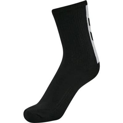 Afbeelding van Hummel Legacy Chevron Socks MIX 4 PACK Unisex Sportsokken, Maat: 41/45, White/black