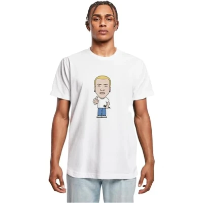 Afbeelding van Mister Tee Detroit Sketch Heren T shirt 4XL Wit