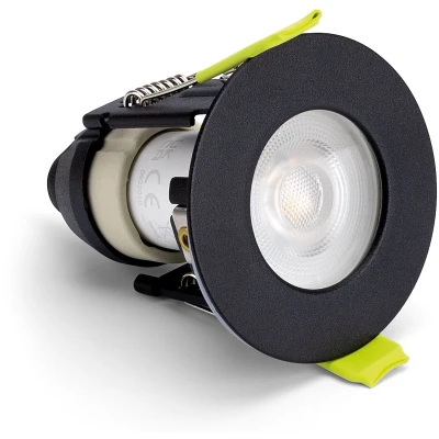 Afbeelding van Integral mini inbouwspot Zwart IP65 zaagmaat 4.3cm incl. GU10 fitting excl. lichtbron