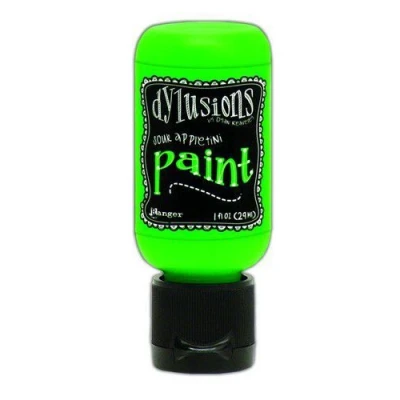 Afbeelding van Ranger Dylusions Paint Flip Cap Bottle 29ml Sour Appletini DYQ70641 (02 20)