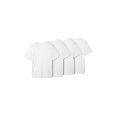 Afbeelding van TOM Tailor 4 PACK Tshirt basic, Heren, Maat: XXL, White