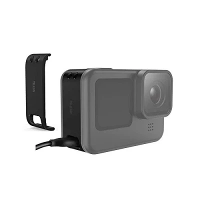 Afbeelding van Eyeon Vervangende zijdeur batterijdeksel + riem met gereserveerde Type C oplaadpoort voor GoPro Hero 10 9 Black Action Camera Accessoire