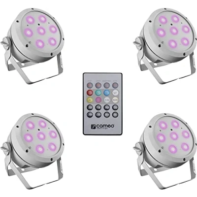 Afbeelding van Cameo ROOT PAR 4 WH SET 1 LED schijnwerper Aantal LEDs: 7 W Wit