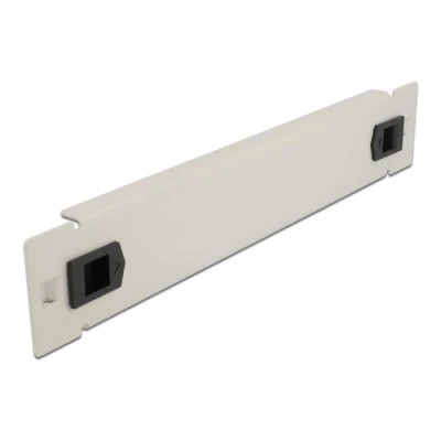 Afbeelding van Delock 10″ netwerkkast blind deksel zonder gereedschap 1 U grijs D
