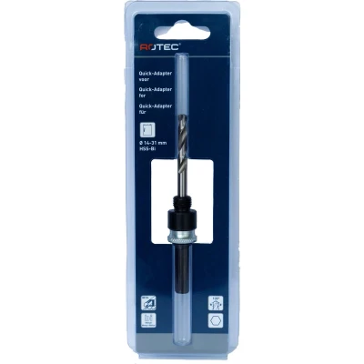 Afbeelding van Rotec Quick Lock adapter (14 30 mm) gatzaag bi metaal / cobalt