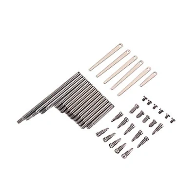 Afbeelding van Alnicov 1 set oude axofoon reparatieonderdelen voor saxofoon schroeven + veren kit DIY gereedschap fluit klarinet zilver