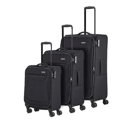 Afbeelding van Travelite SET Chios 4W Trolley L / M S Kofferset, Maat: One Size, Black