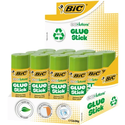 Afbeelding van Lijmstift Bic ecolutions 36gr 9+3 gratis