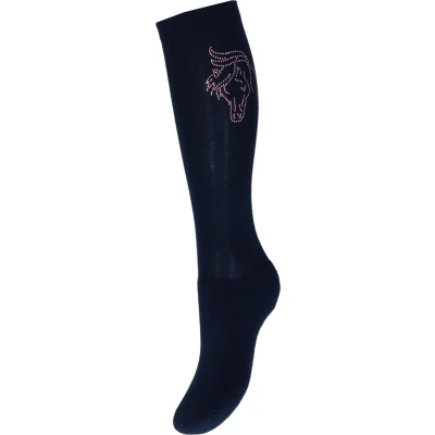 Afbeelding van Red Horse Sokken Kristal Blauw/Rose XS