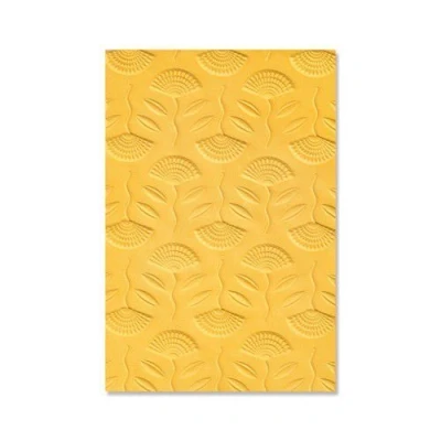 Afbeelding van Sizzix 3 D Textured Impressions Emb. Folder Quirky Florals 666040 Kath Breen (10 22)