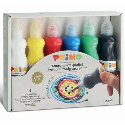 Afbeelding van Primo kant en klare plakkaatverf 6st