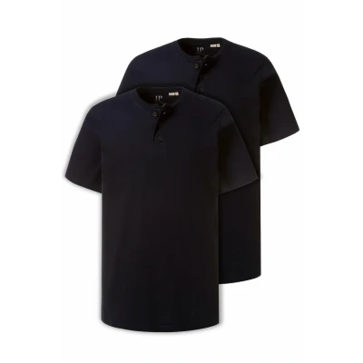 Afbeelding van JP1880 Tshirt basic, Heren, Maat: 3XL, Dark blue