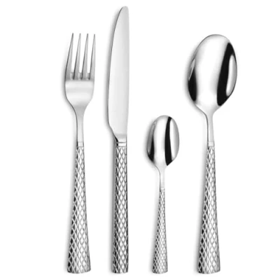 Afbeelding van Bestek Amefa Quadrille Metaal Staal (24 pcs)
