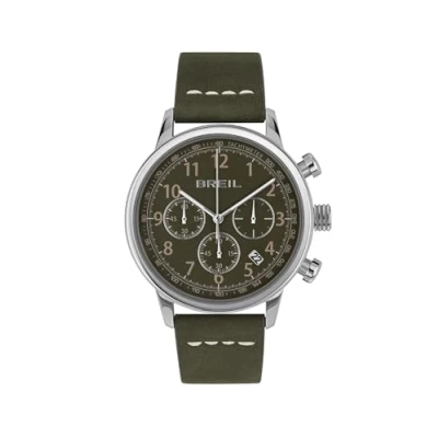 Afbeelding van Breil Outrider Chronograaf, Heren, Maat: One Size, Verde