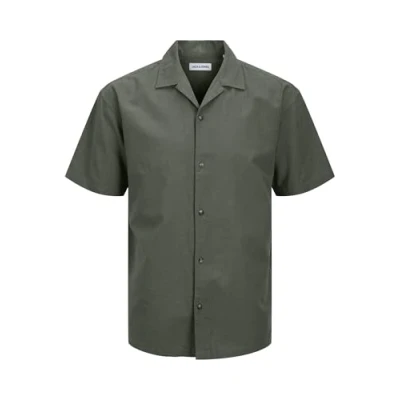 Afbeelding van Jack &amp; Jones Resort Overhemd, Heren, Maat: XS, Beetle