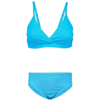 Afbeelding van Aquarti Meisjes Bikini Set Bustier Brief Tweedelig Badpak Zwempak, 039 Jacquard stippen turkoois, 170