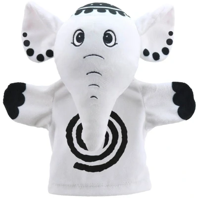 Afbeelding van My First Black &amp; White Puppets: Elephant