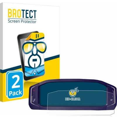 Afbeelding van BROTECT (2 Stuks) Schermbeschermer voor Volkswagen Passat B8 Digital Cockpit 10,25&quot; Screen Protector Transparant