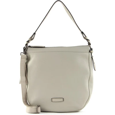 Afbeelding van FREDsBRUDER Leren Schoudertas Happy Collection Lulina Bag Summer Stone Beige
