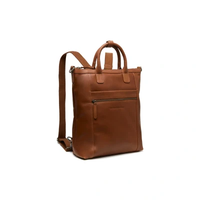 Afbeelding van Leren Rugzak Cognac Luisa