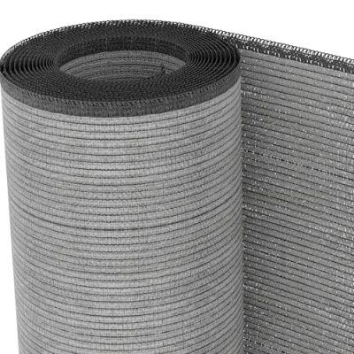 Afbeelding van Tenax 1A140068 Soleado Glam net, geweven, grijs