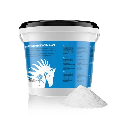Afbeelding van Magnesiumglycinaat paard 1000 gram Paarden Supplementen